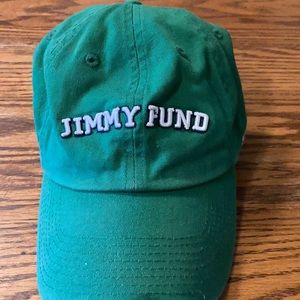 Golf hat/ green. The “Jimmy Fund” cancer charity
